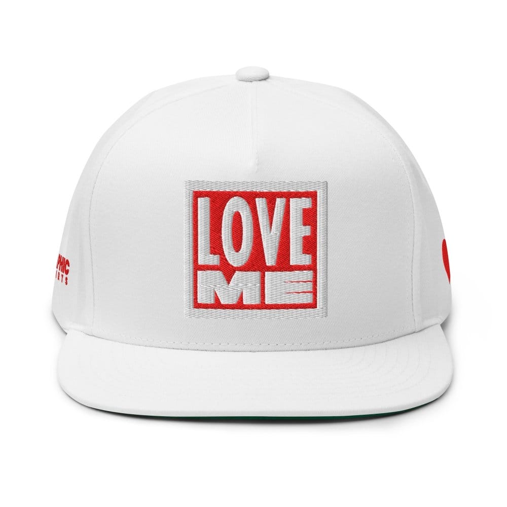 Flat Bill Cap - Love Me